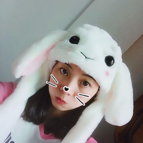 抖音同款会动的耳朵兔子