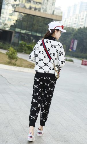 快手网红套装衣服图片