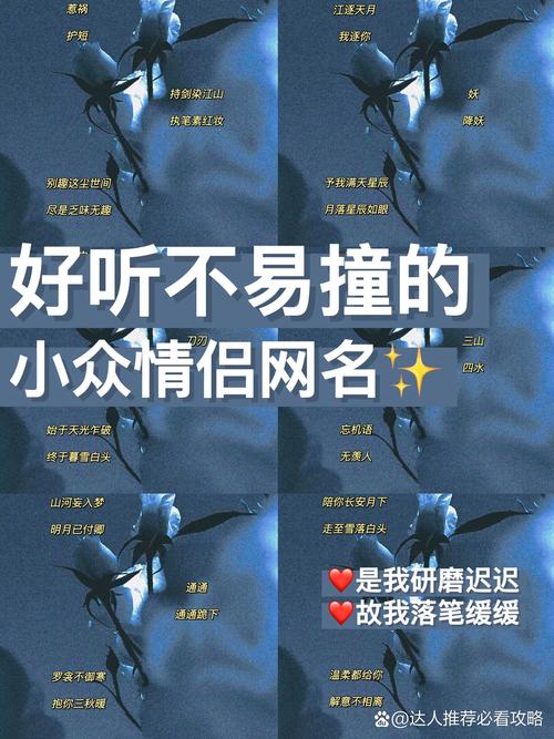 好听的情侣快手名剪短