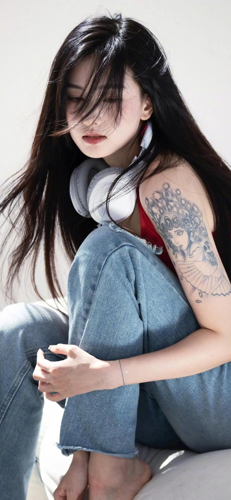 快手红人炫迈图片高清