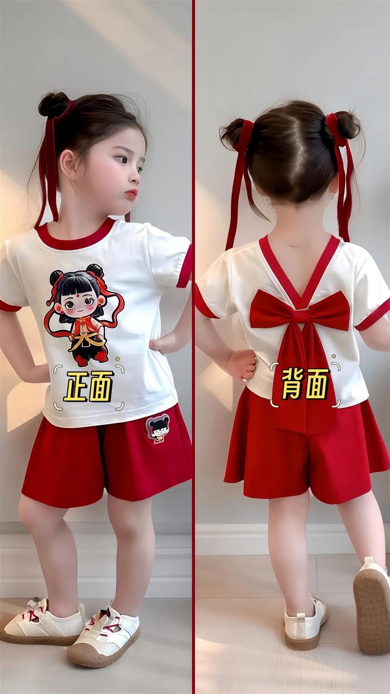 抖音上会发光的衣服儿童