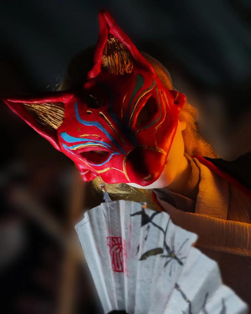 抖音离人愁狐狸面具id