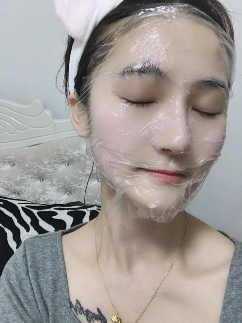 抖音面膜 透明的能吃的