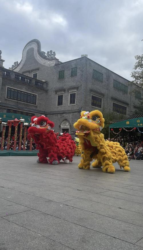 佛山醒狮表演视频直播