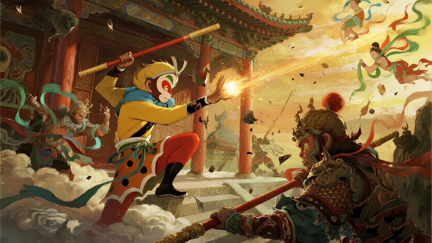 抖音齐天大圣大闹天宫