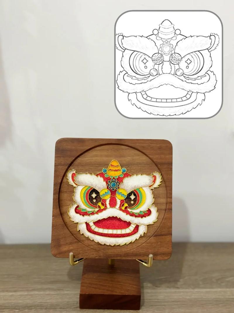 抖音小狮子头怎么弄的