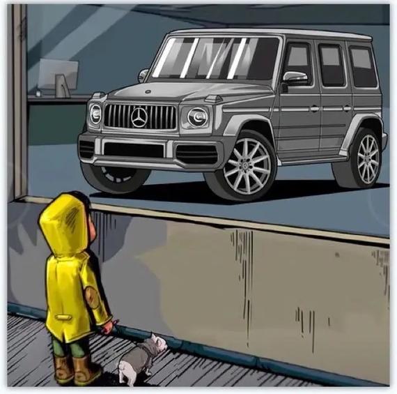 抖音小男孩看车图R8