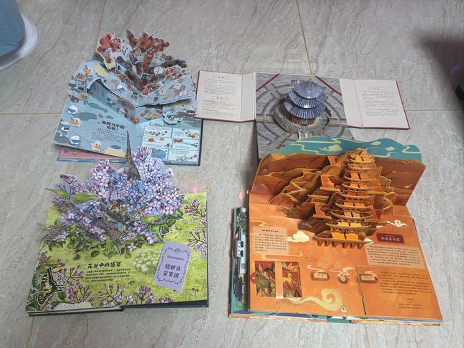 抖音同款一会本立体书