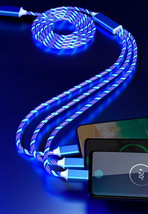 火遍抖音的流光数据线