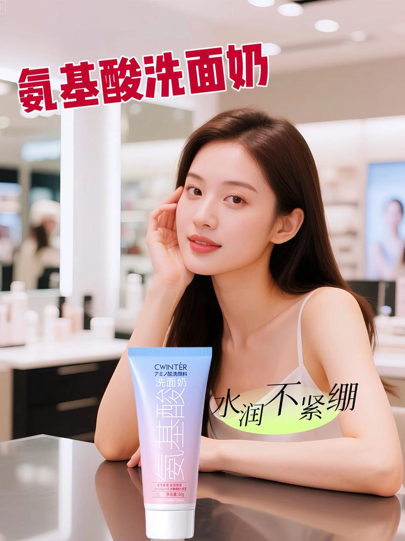 抖音同款氨基酸洗面奶
