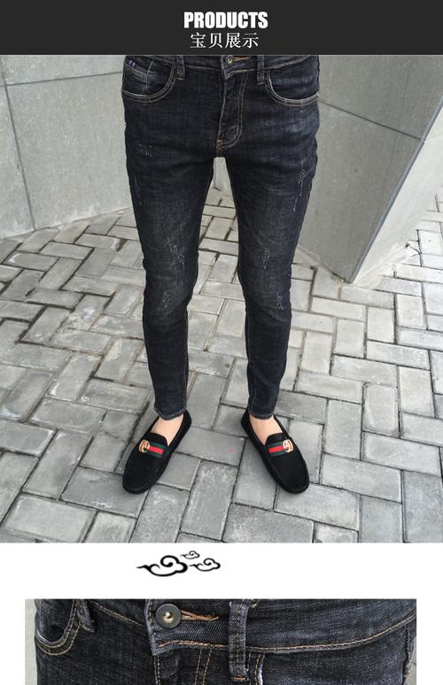 快手精神小伙裤子灰色