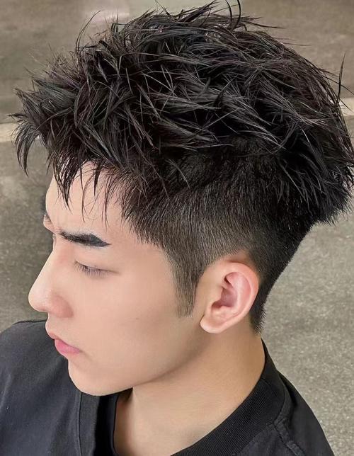 快手男士所有发型图片