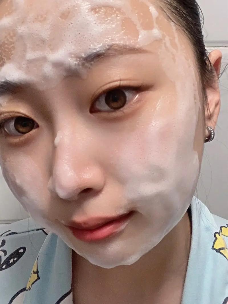 抖音上打泡泡的洗面奶