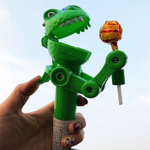 抖音机器人棒棒糖图片