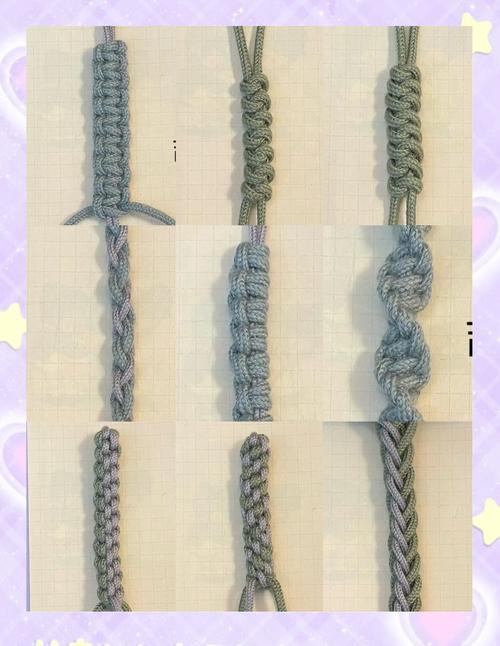 抖音用线编手绳的方法