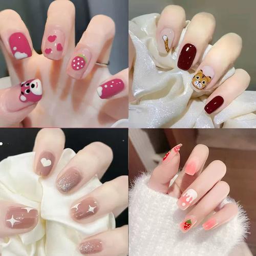 抖音上可以卸的假指甲