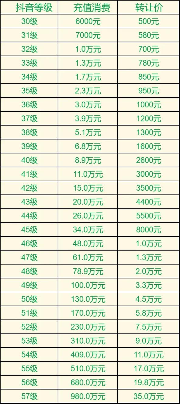 抖音软件要付费多少钱