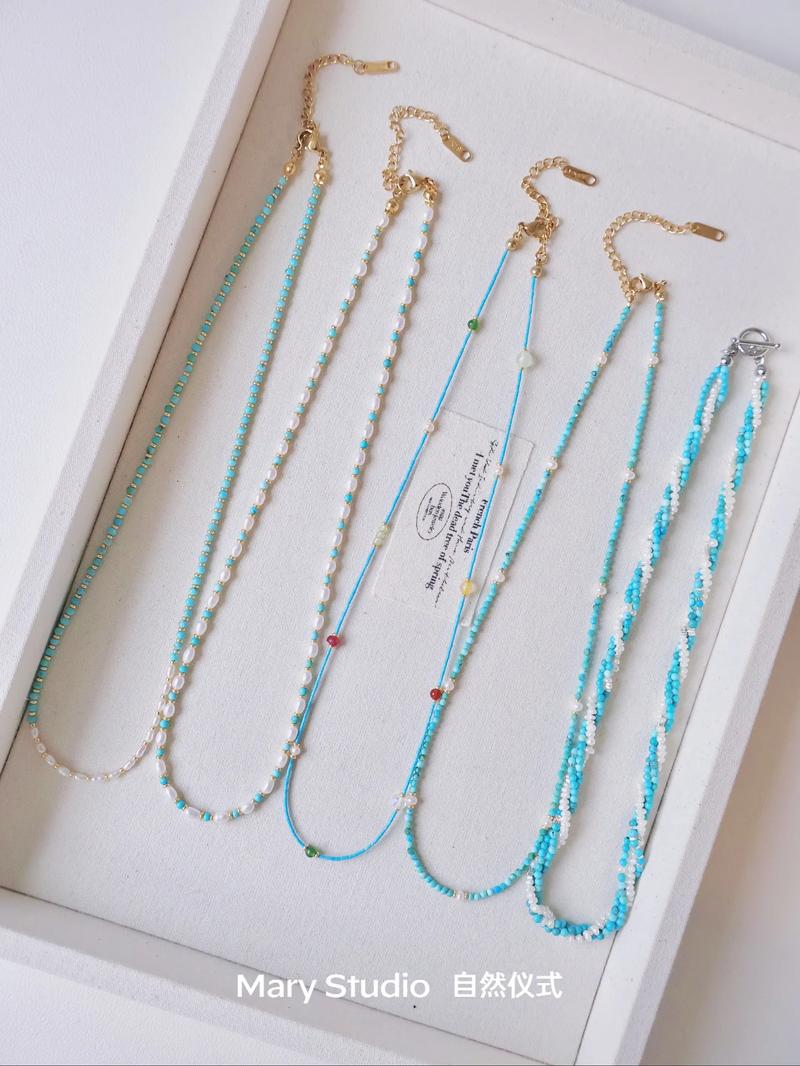 抖音绿松链子什么样子