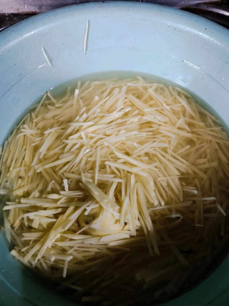 抖音手心切土豆丝视频