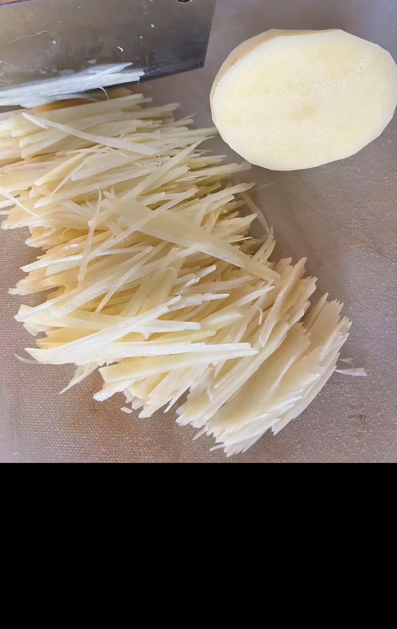 抖音手心切土豆丝视频