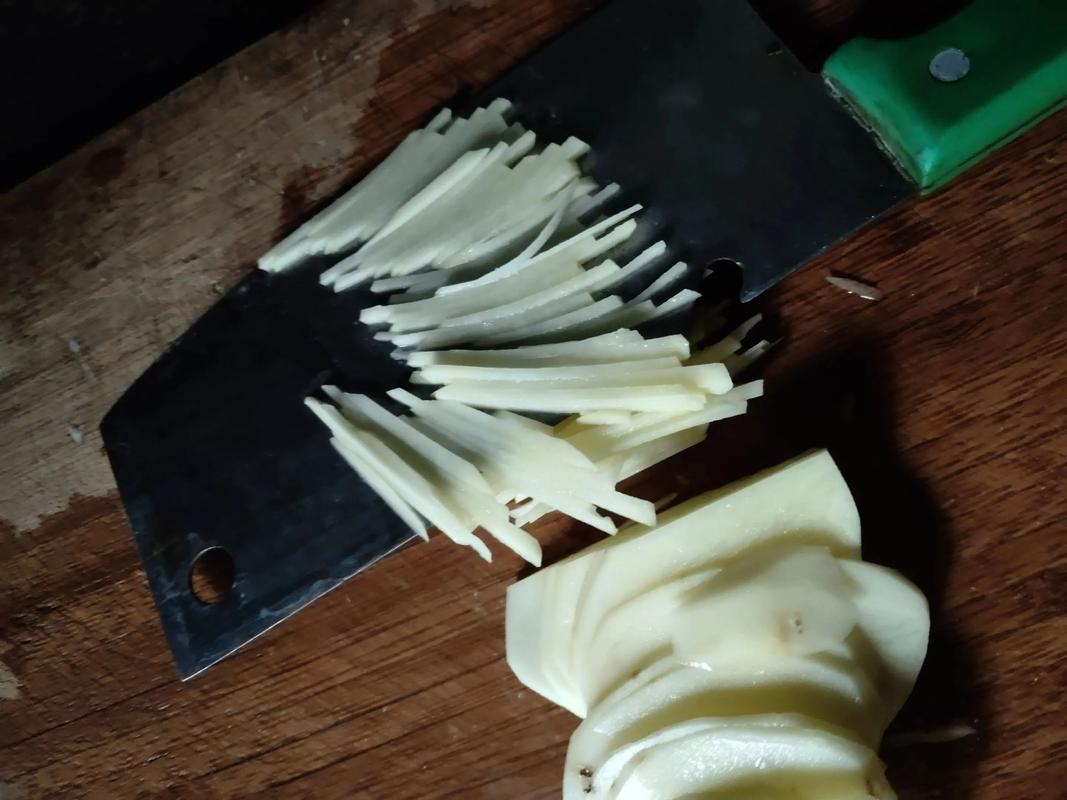 抖音手心切土豆丝视频