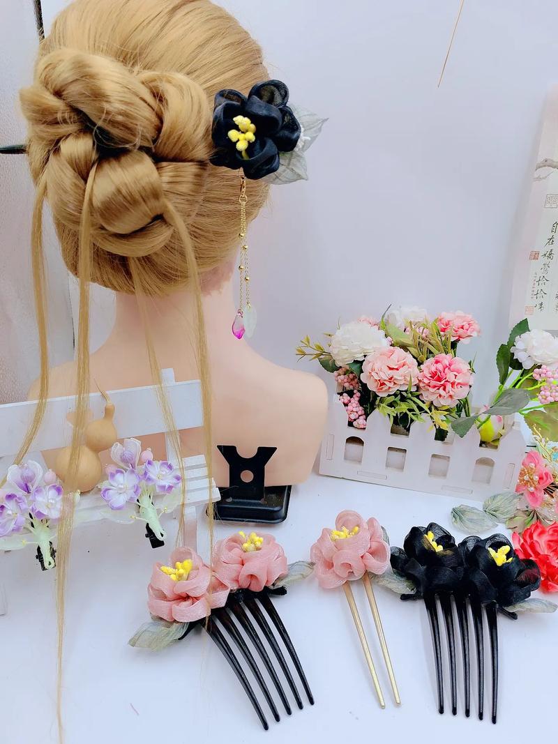 拍抖音古装头饰怎么弄