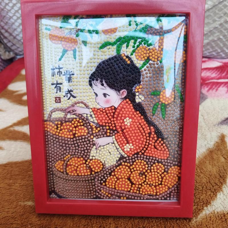 抖音里钻石画是真的吗