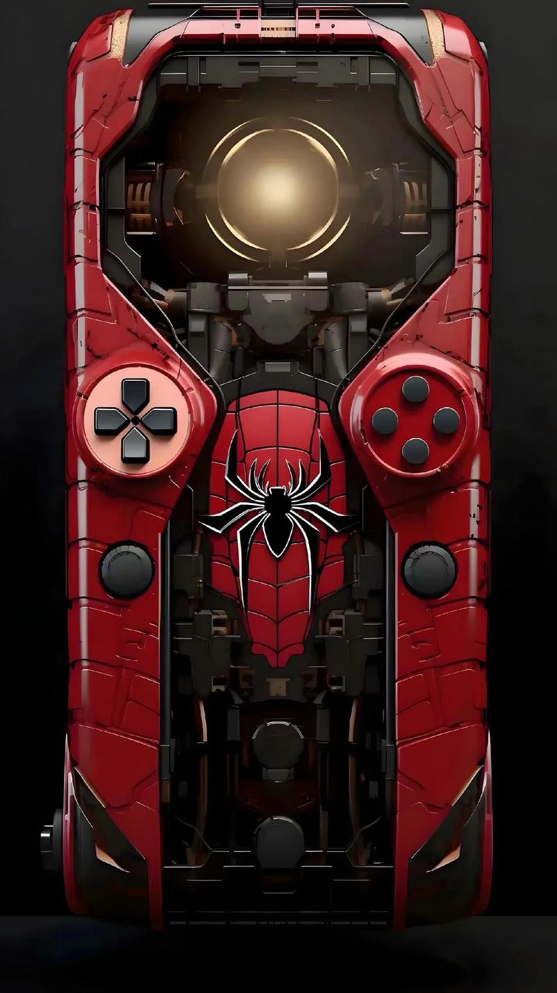 抖音上的带手柄的手机