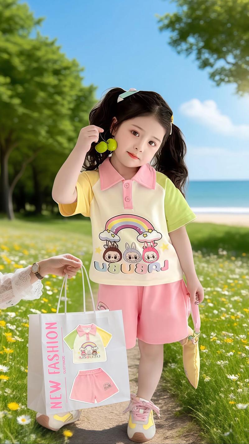 抖音上的可爱超萌童装