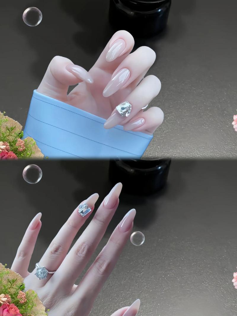 抖音上可以拆卸的美甲