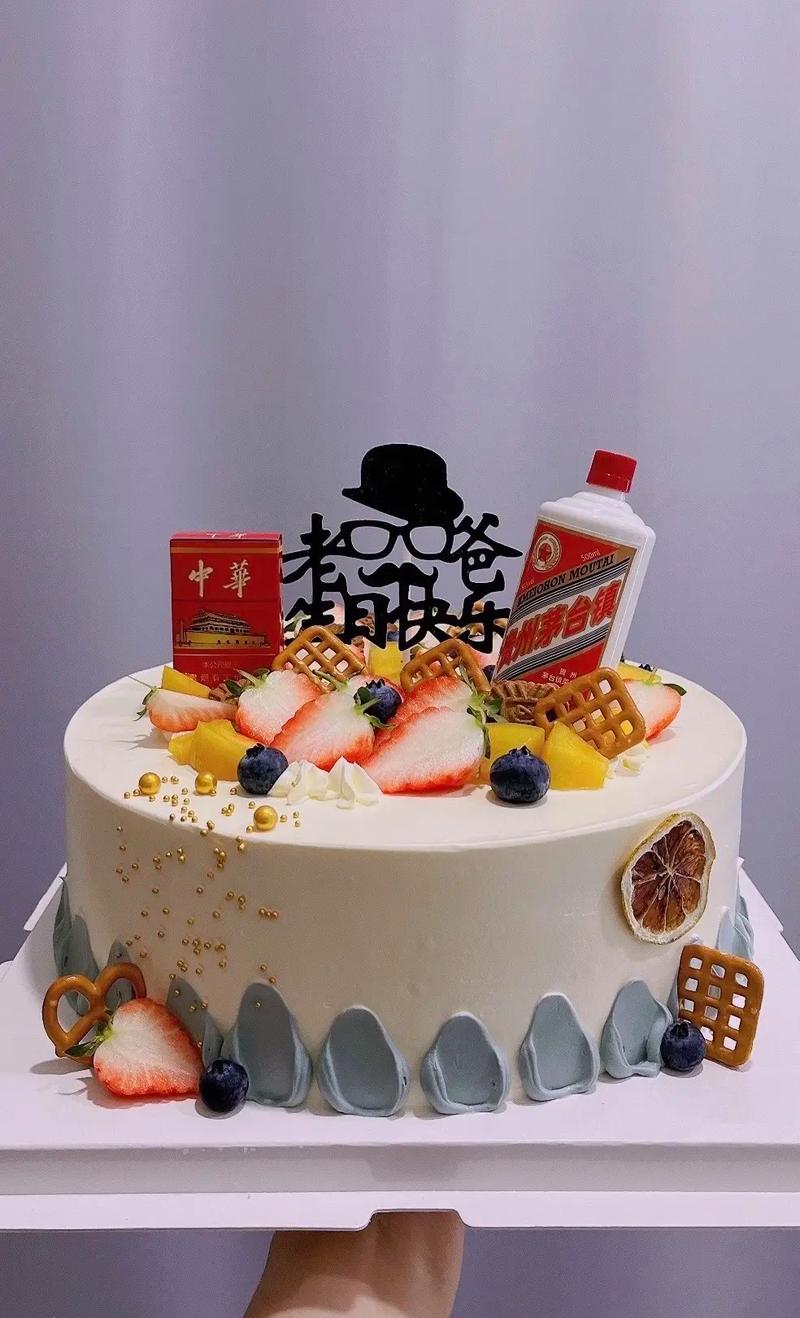 生日蛋糕抖音抽钱图案