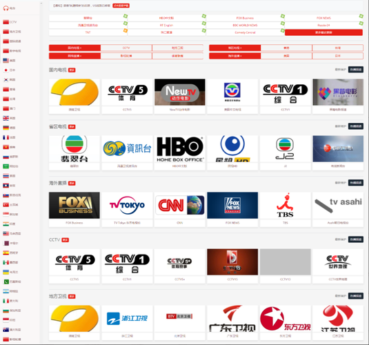 可以看全球电视台直播