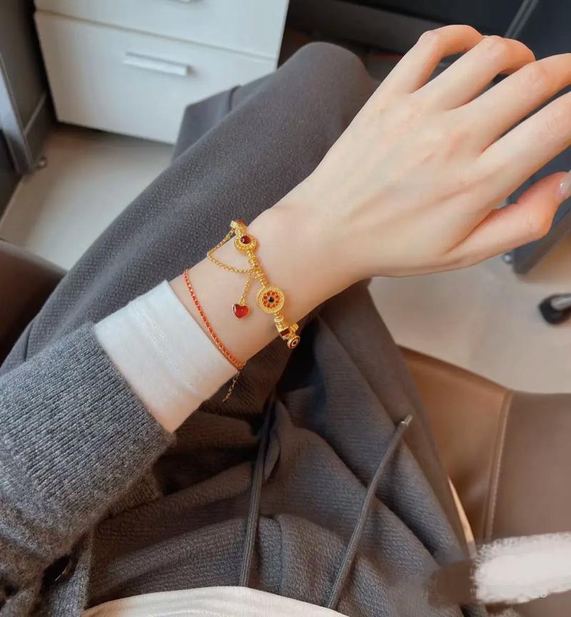 抖音网红手链跳动的心