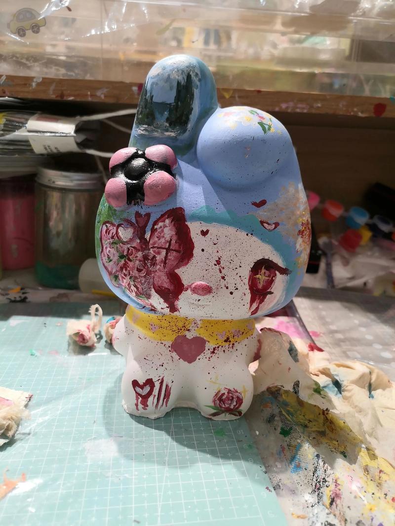 抖音石膏倒模制作过程