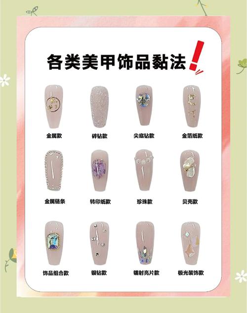 抖音美甲方钻视频教程