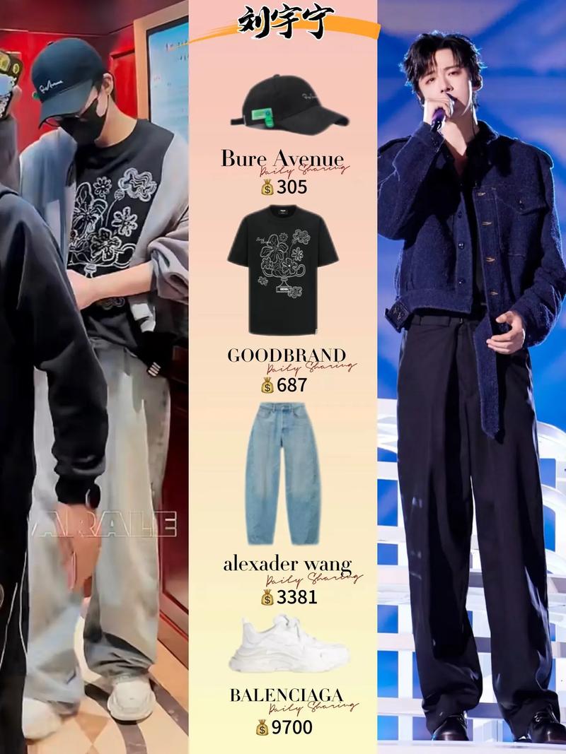 抖音宁哥穿的衣服品牌