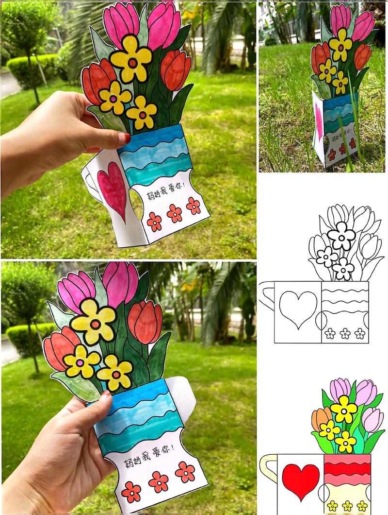 抖音上面的母亲节贺卡