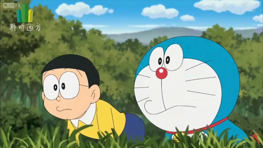 抖音片段大雄和叮当猫