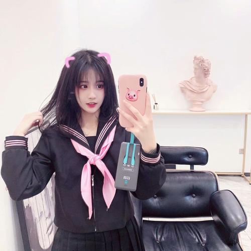 快手小不点杨清柠发型