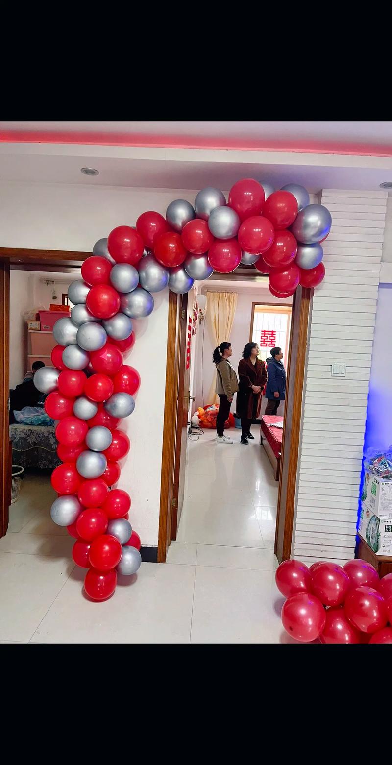 抖音同款婚房装修气球