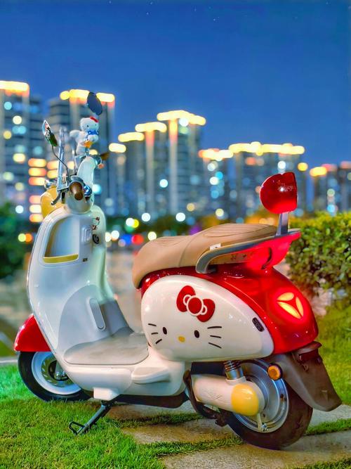 抖音同款史努比摩托车