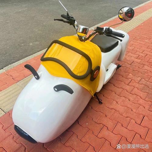 抖音同款史努比摩托车