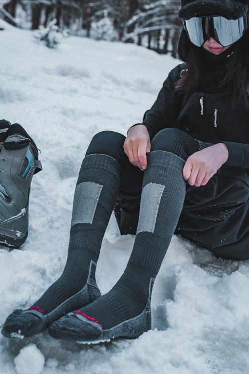 抖音露脚踝神器滑雪袜