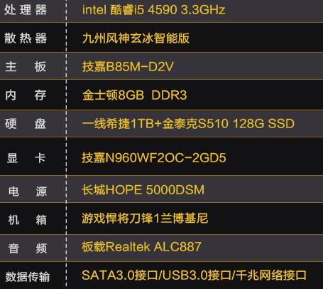 游戏直播电脑配置要求