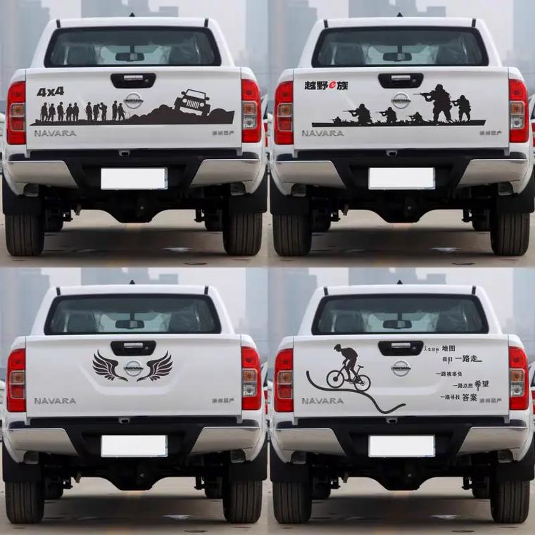 抖音车尾贴纸什么意思