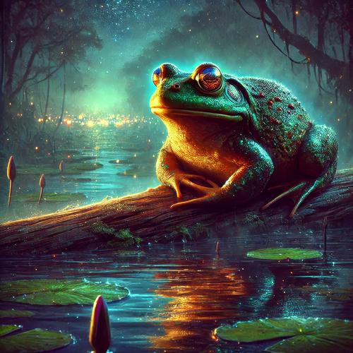 抖音上的疯狂青蛙韩语