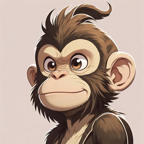 抖音上的搞笑猴子头像