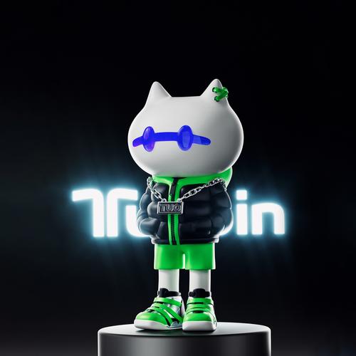 抖音卡通动物潮牌图片