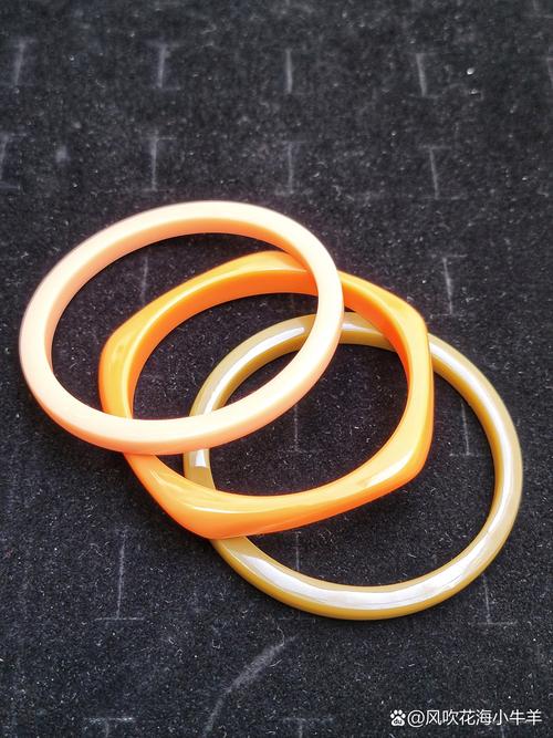 抖音上自制的树脂手镯