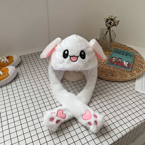 抖音兔子耳朵帽子视屏